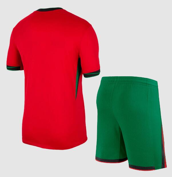 (image for) Portugal Home Kit(Jersey+Shorts) Euro 2024